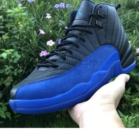 GOD RETAIL READY Retro Blue PK MATERIALS Gamma Jordan 12 TO SHIP 0506